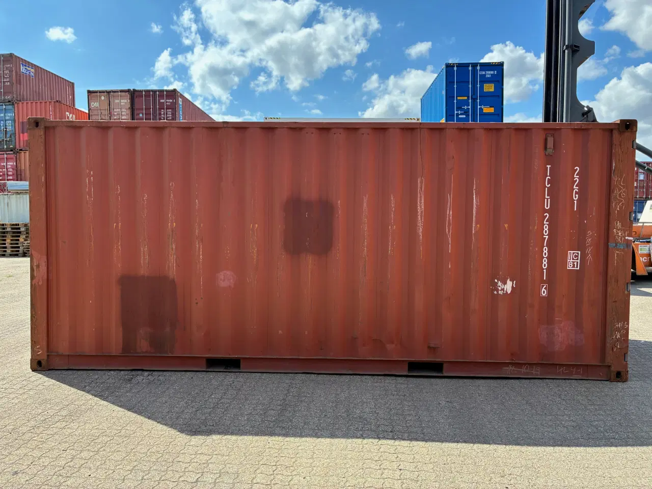 Billede 5 - 20 fods Container- ID: TCLU 287881-6