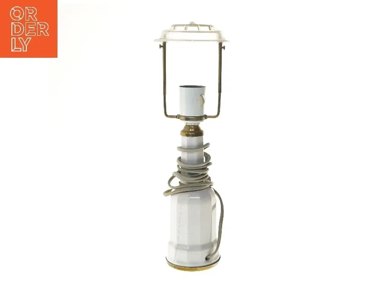 Billede 1 - Bordlampe i porcelæn Heidelberg(str. 37 cm)
