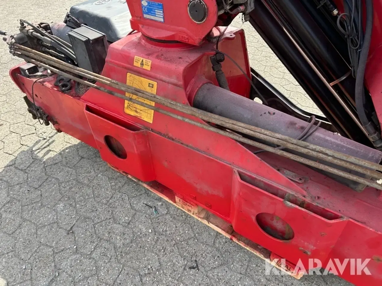 Billede 9 - Lastbilkran HMF 2820 med fly-jib