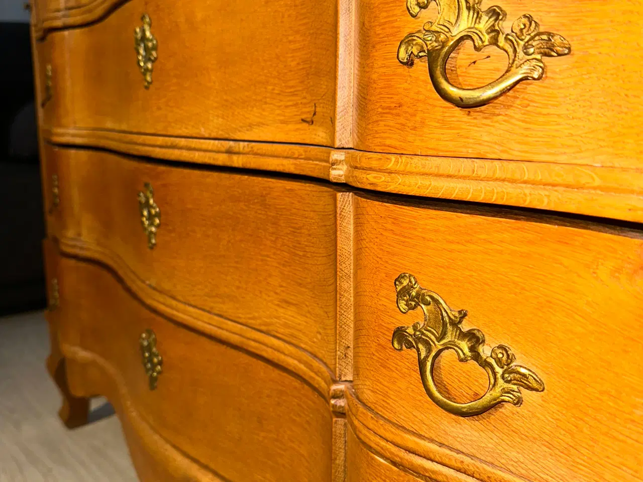 Billede 5 - Antikt Sekretær skrivebord i massiv træ