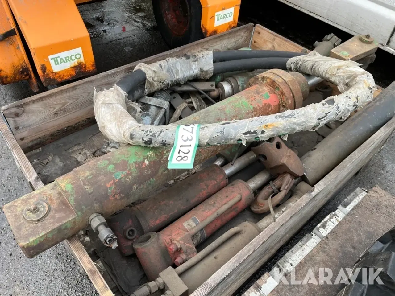 Billede 1 - Hydraulik stempler 8 styk.