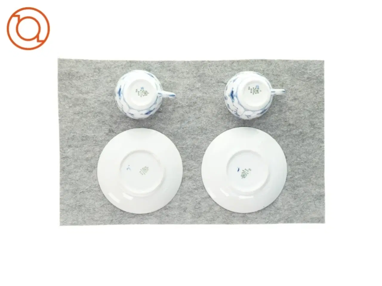 Billede 3 - 2 kopper med underkop fra B Og G (str. 14 x 9)