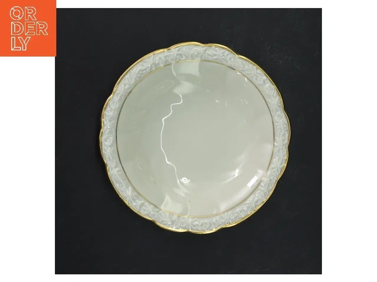 Billede 2 - Porcelænsskål med guldkanter fra Edelweiß (str. Ø 15,5 cm)