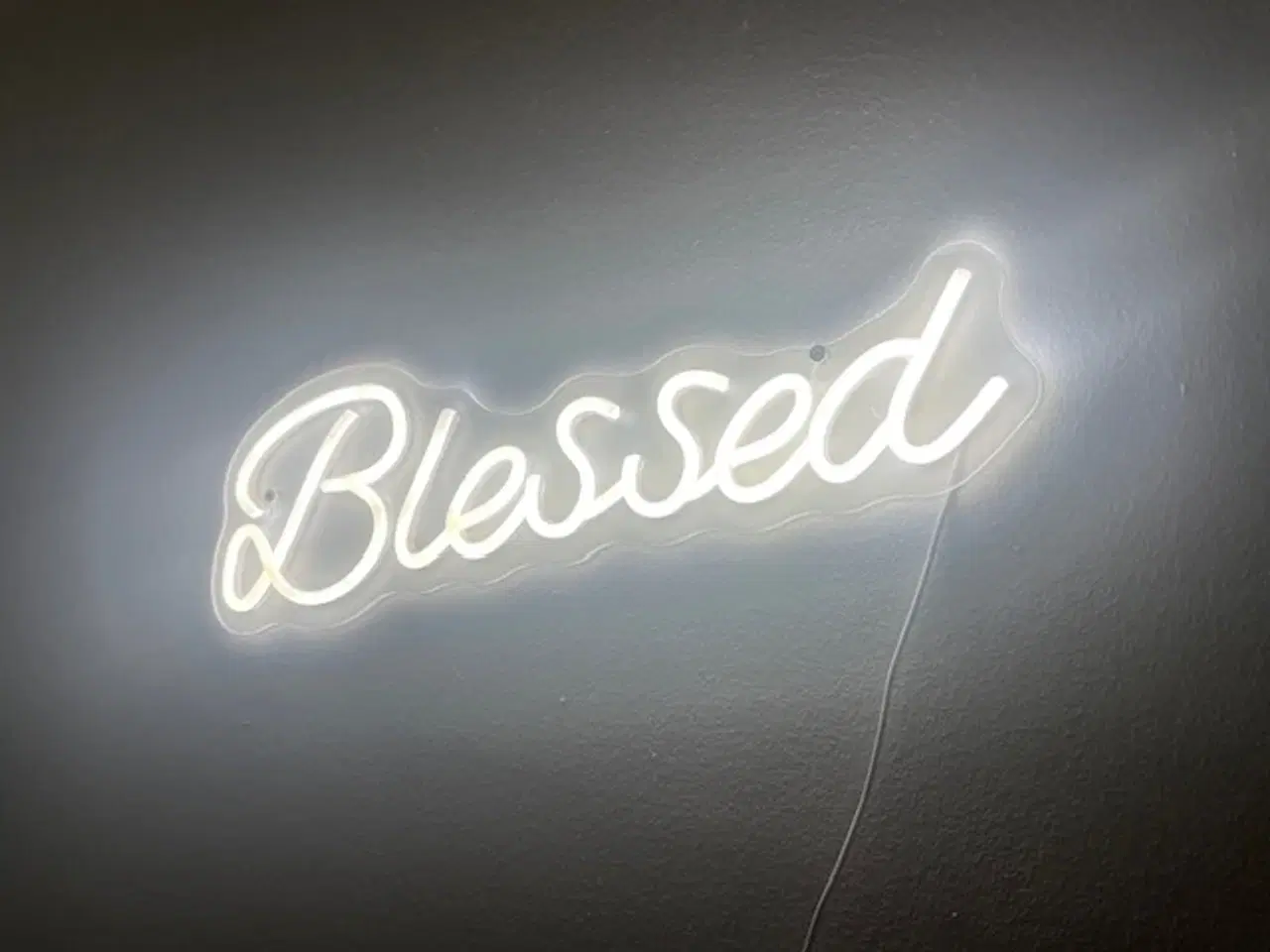 Billede 1 - Blessed neon væglampe