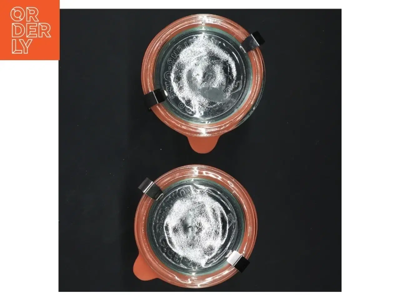 Billede 2 - Weck syltetøjsglas med låg fra Weck (str. 9,5 cm)