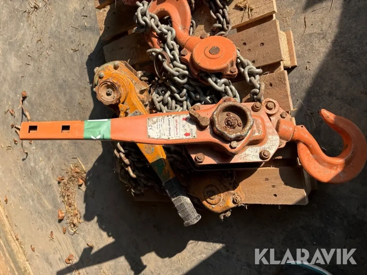 Billede 8 - Skraldetaljer 3 styk. Powertex, Kito & Ukendt 1,5t, 6t & 6,3t