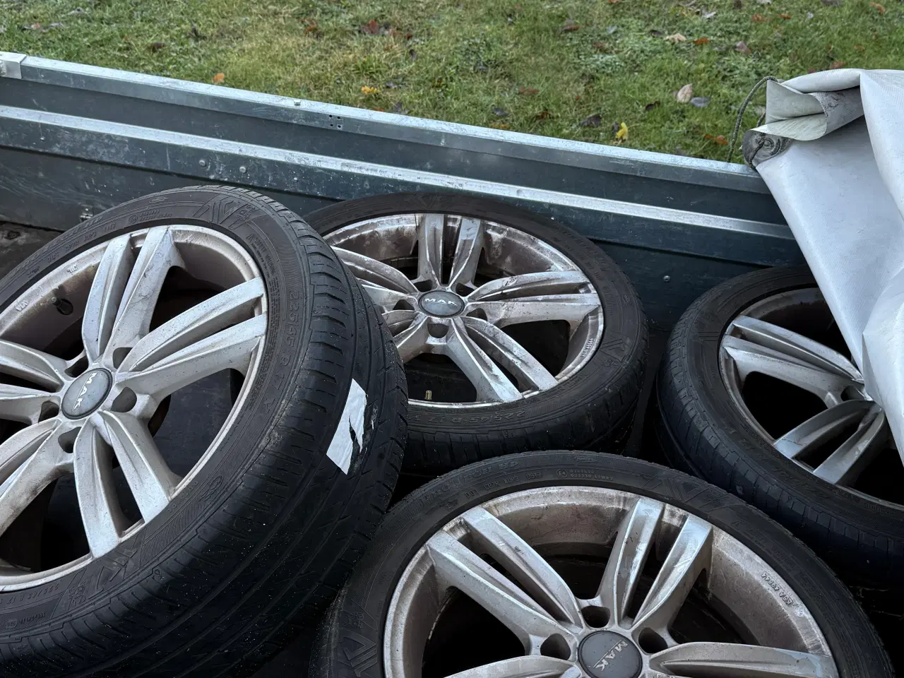 Billede 4 - Alufælge med dæk.Passer til AUDI A4