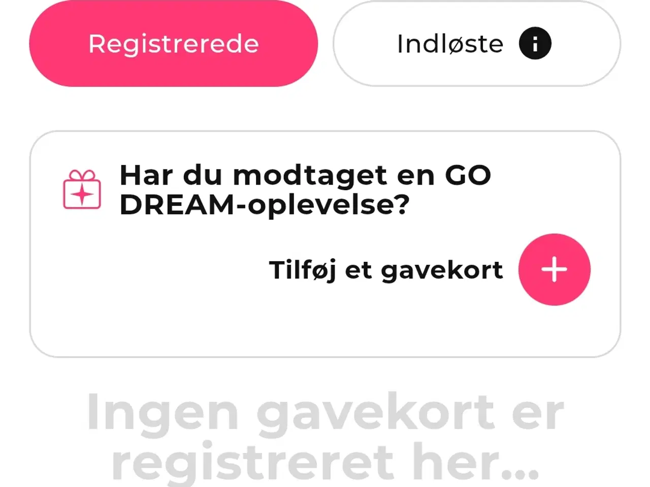Billede 1 - Go dream gavekort 50%