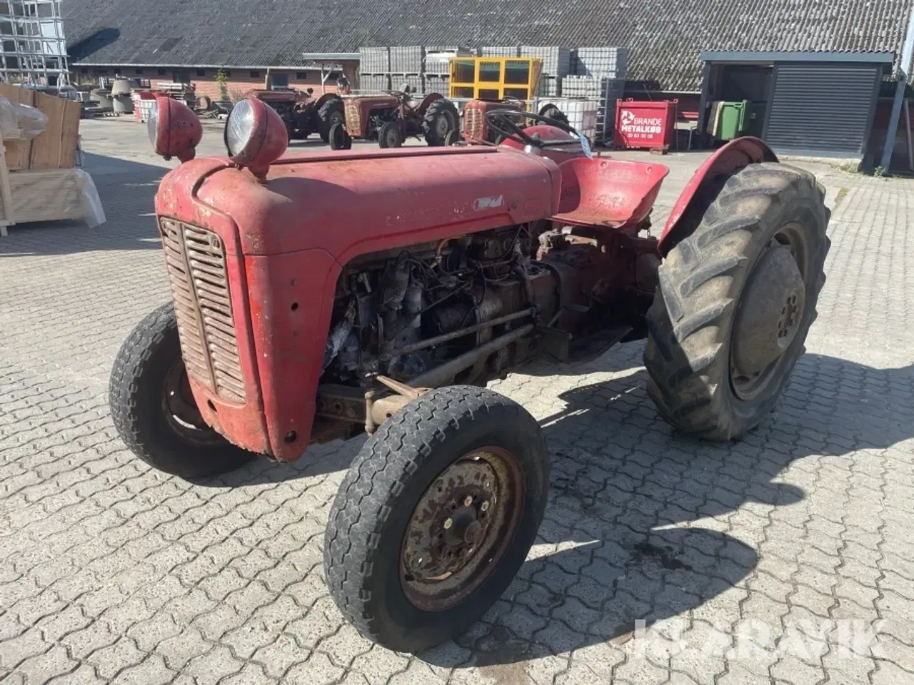 Billede 1 - Veterantraktor Massey-Ferguson 35
