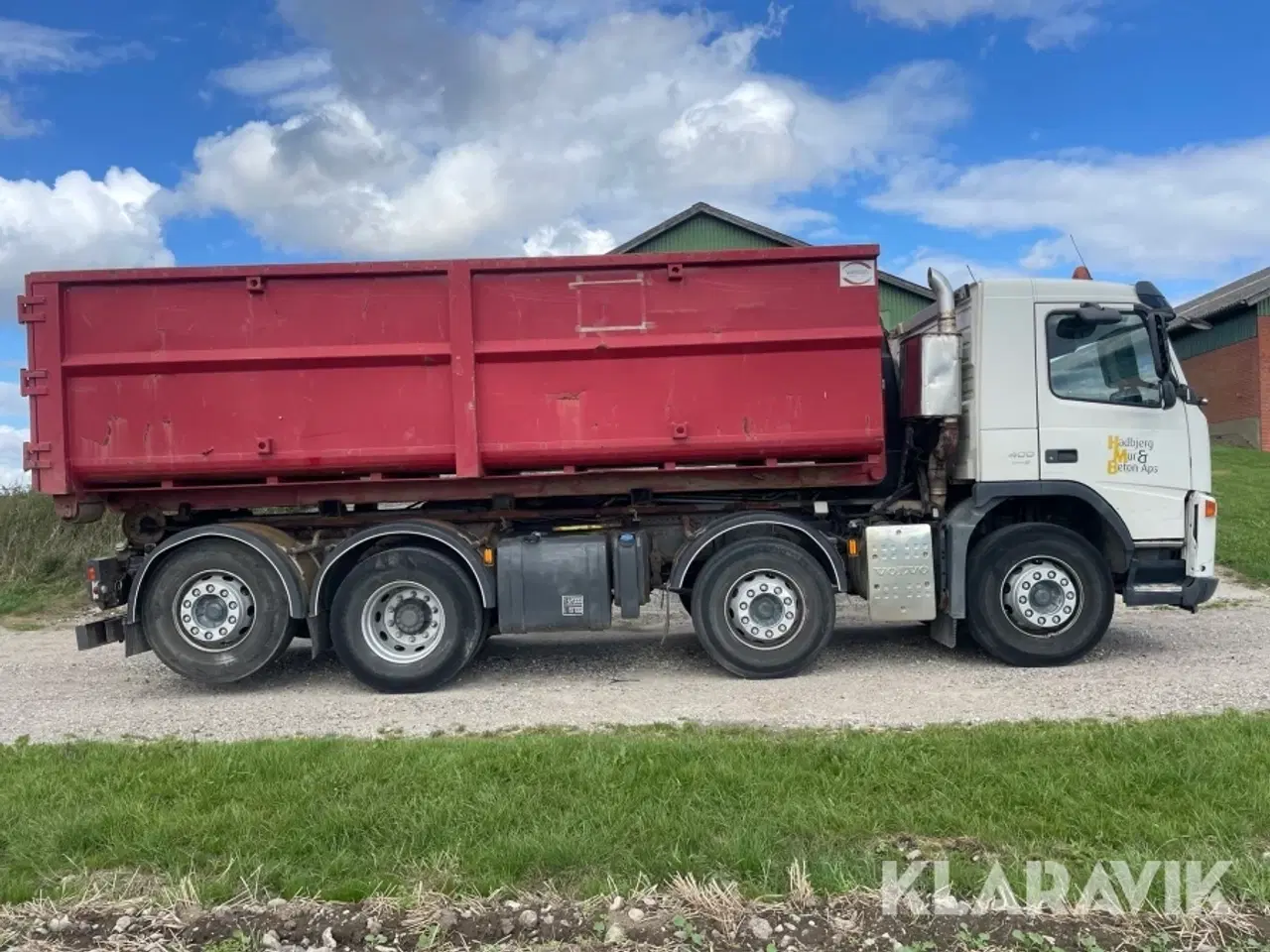 Billede 4 - Lastbil Volvo FM400 8X2 med kroghejs