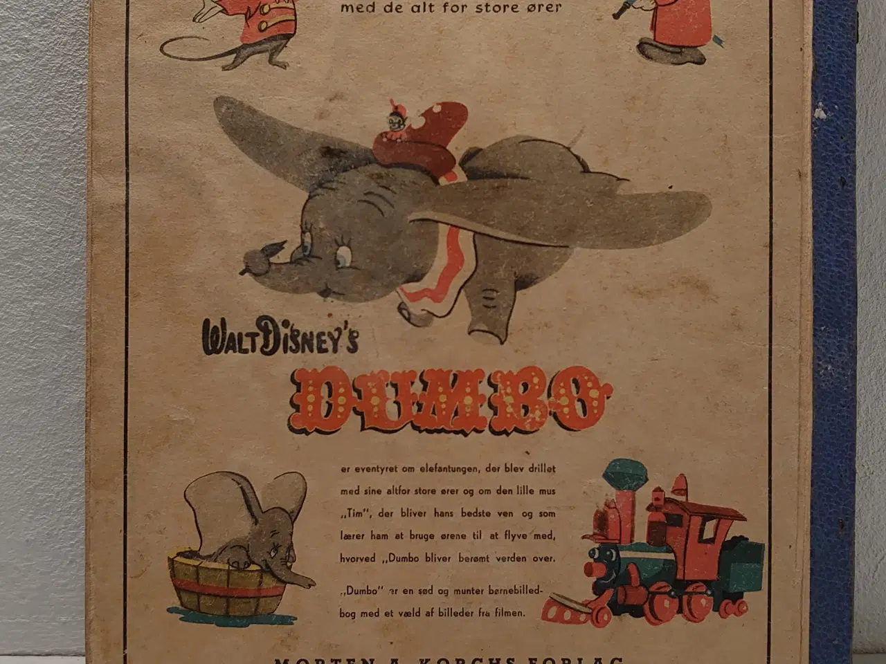 Billede 2 - Walt Disney: Dumbo. Korchs Forlag år 1948