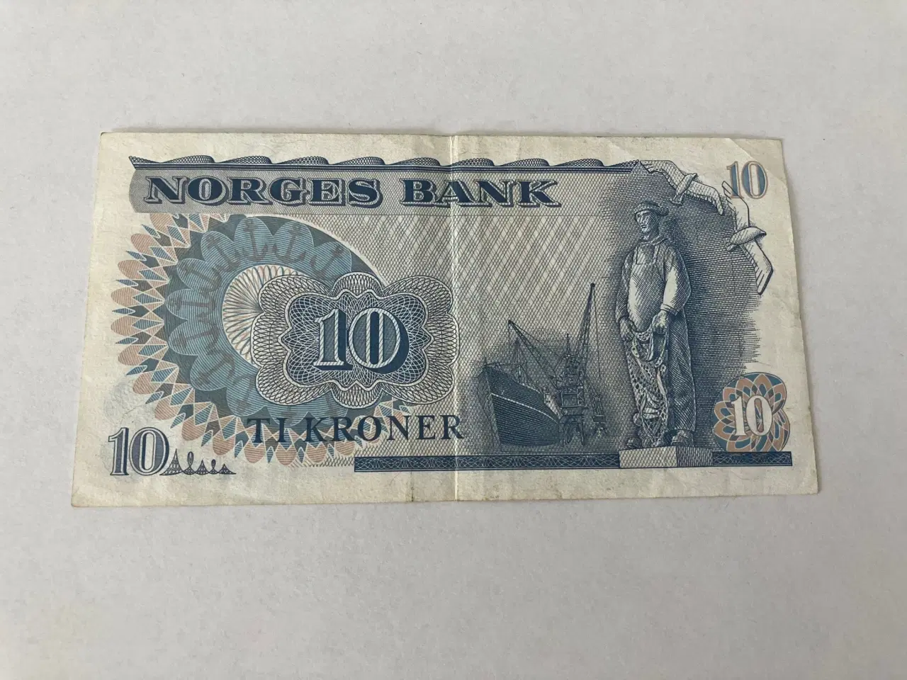Billede 2 - 10 Kroner Norge 1983