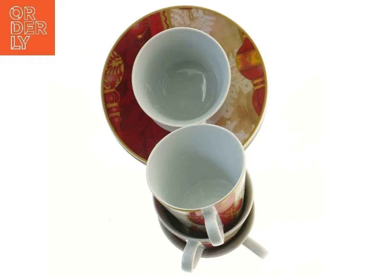 Billede 2 - Kaffekopper med tallerkener, Multiple Choice fra Multiple Choice (str. 4 styk, ø 16,5 og 9,5 cm)