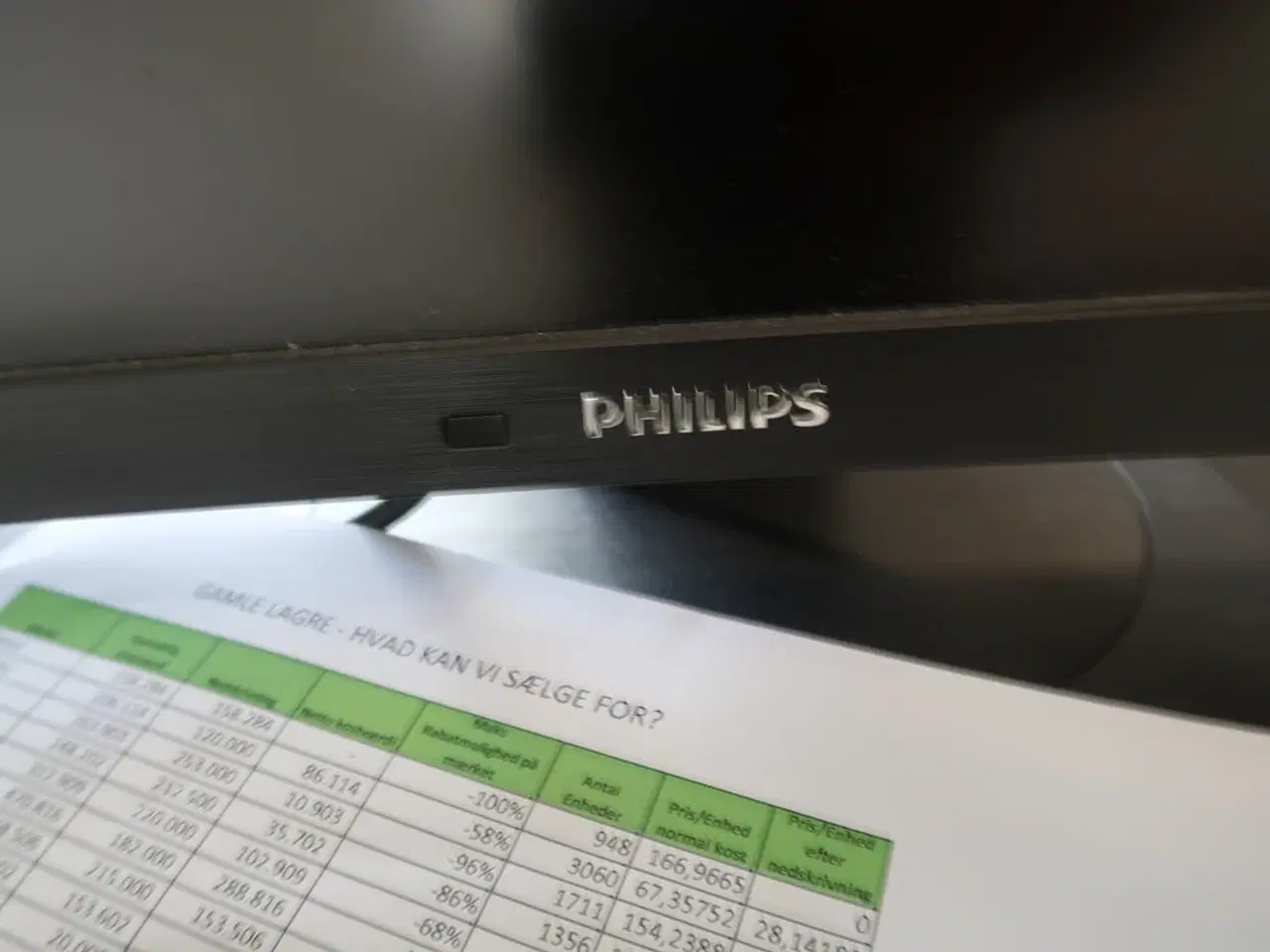 Billede 3 - Computerskærm samt dockingstation
