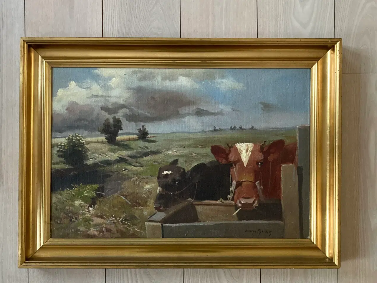 Billede 1 - Osman Curtis (1879-1959) oliemaleri