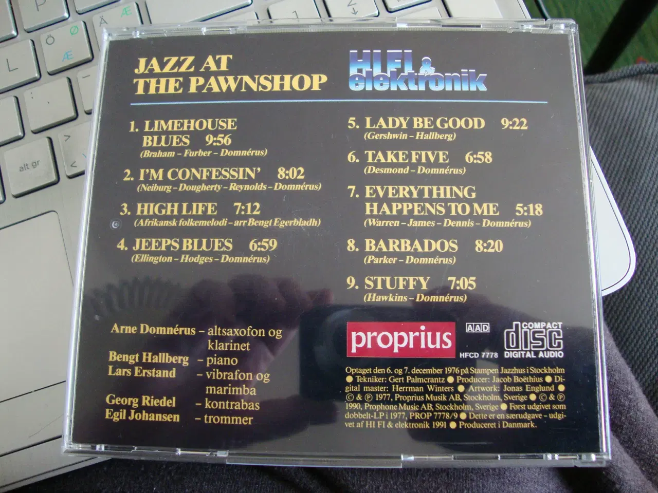 Billede 3 - Jazz At The Pawnshop