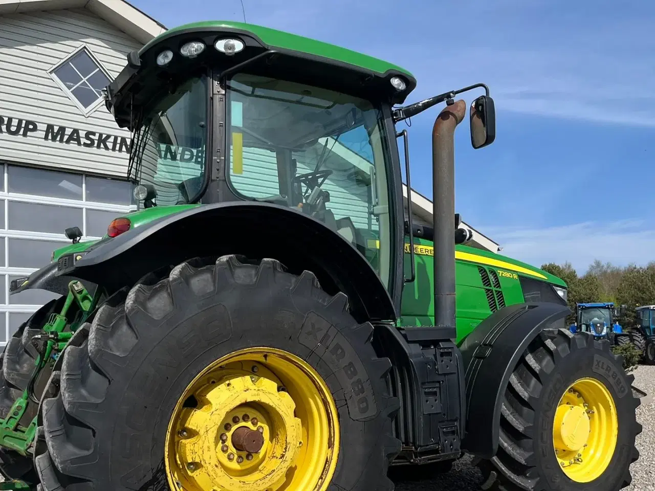 Billede 11 - John Deere 7280R Næsten nye dæk, Autopower og frontlift