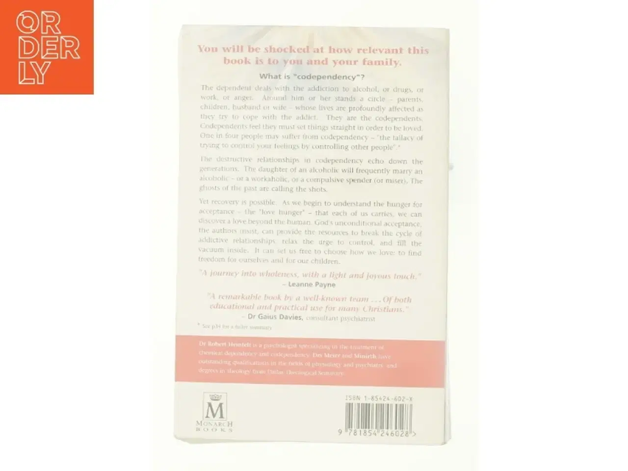 Billede 3 - Love Is a Choice af Robert Hemfelt (Bog)