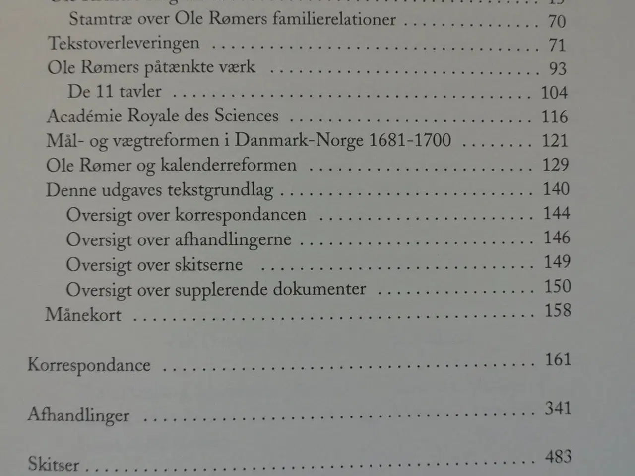 Billede 2 - ole rømer - korrespondance og afhandlinger samt et