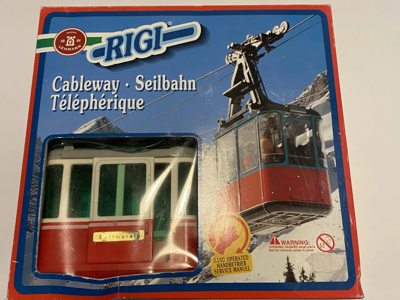 Billede 1 - Vintage retro svævebanen 