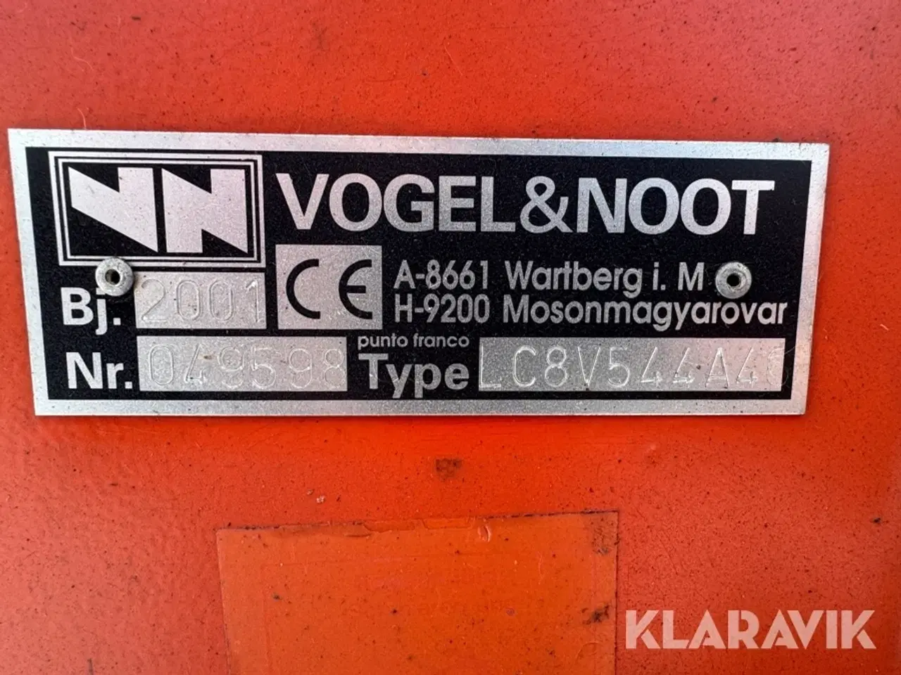 Billede 5 - Plov Vogel&Noot C8V544A46