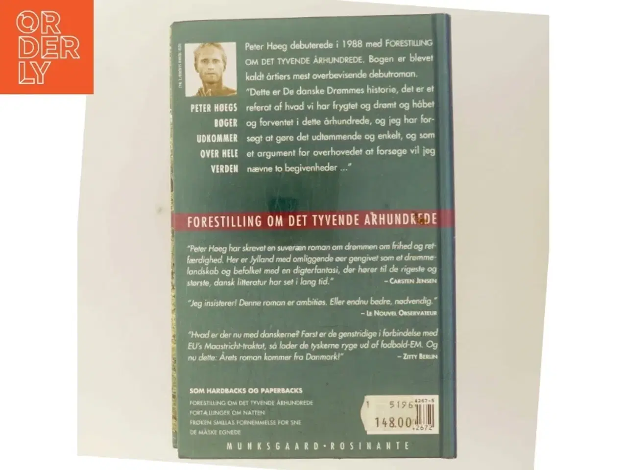Billede 3 - Forestilling om det tyvende århundrede af Peter Høeg (Bog)