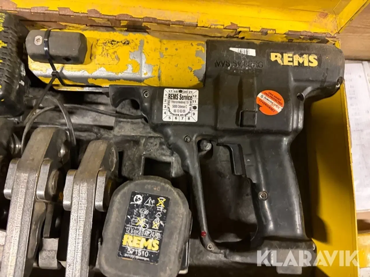 Billede 9 - Presmaskine Rems Type 571 - med presklemmer