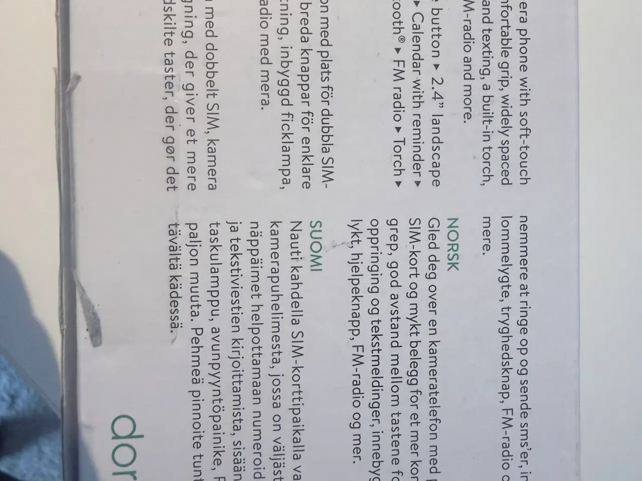 Billede 5 - Doro telefon 