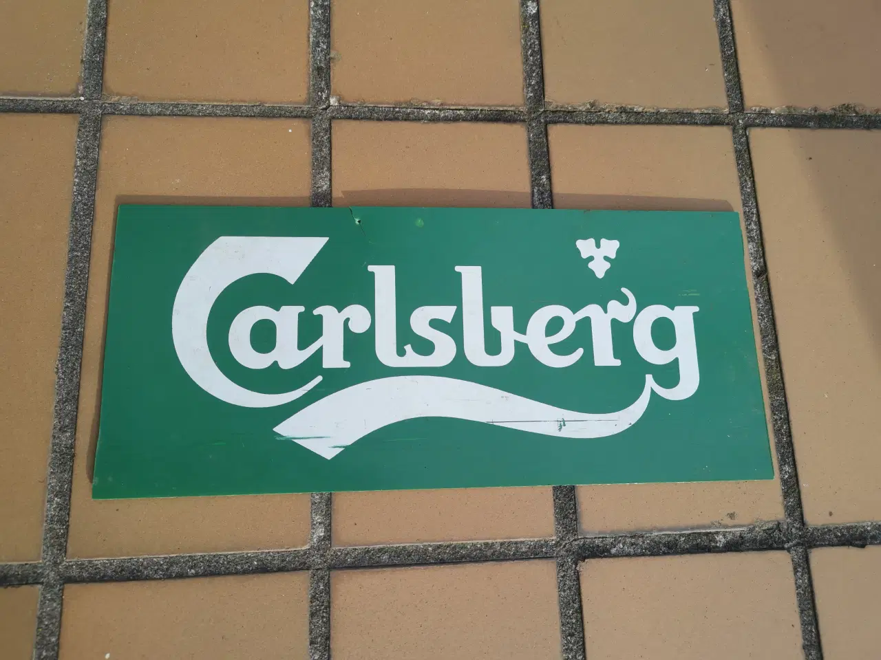 Billede 1 - Carlsberg skilt i plastik