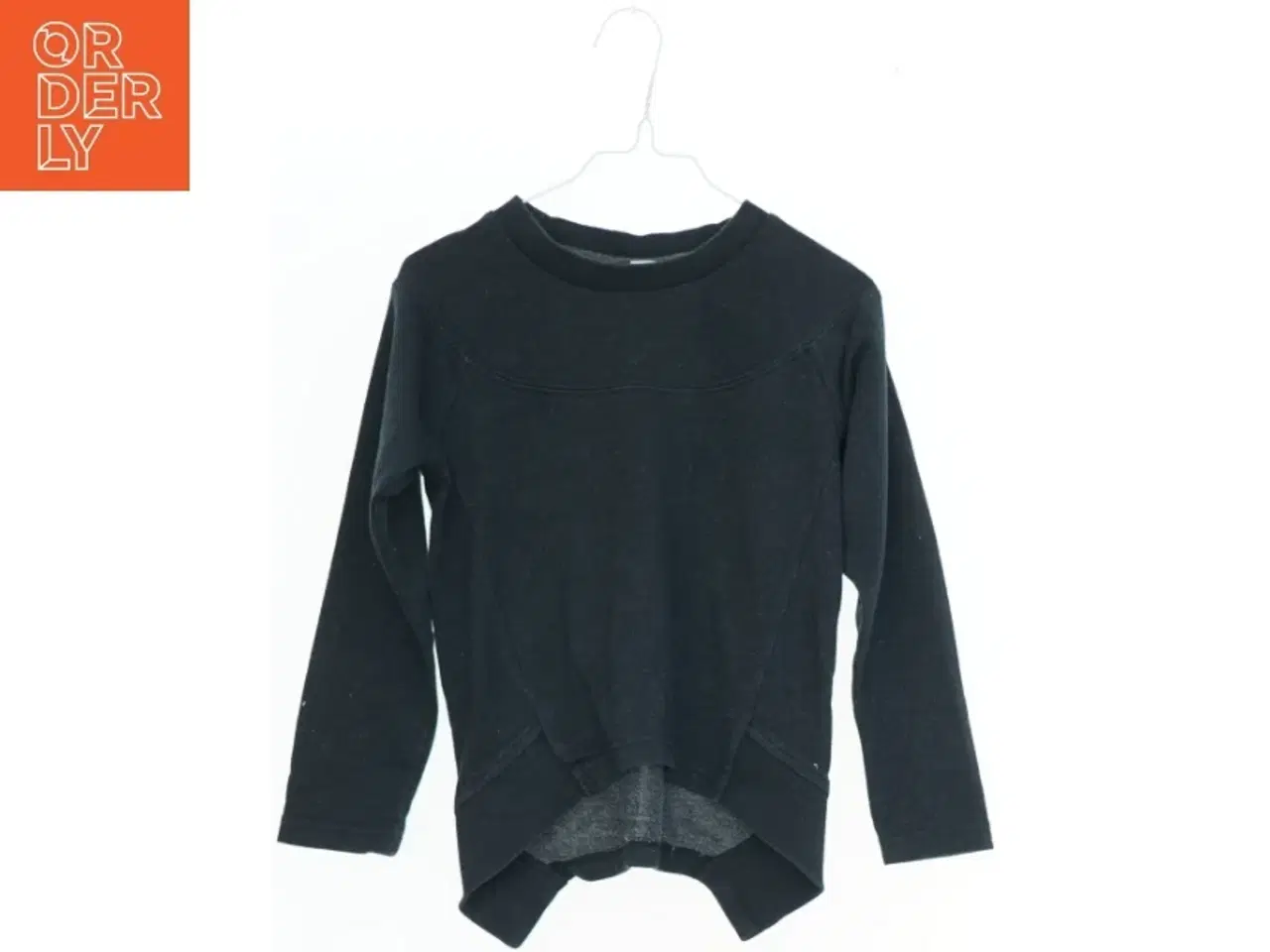 Billede 1 - Sort sweatshirt med lange ærmer fra Molo (str. 116)