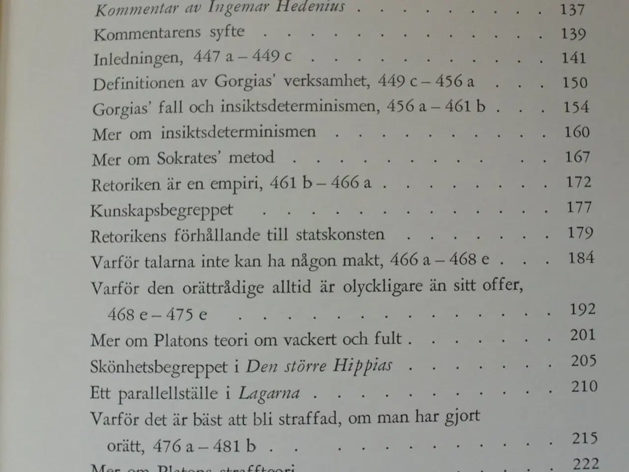 Billede 2 - gorgias. dansk og svensk. , af platon