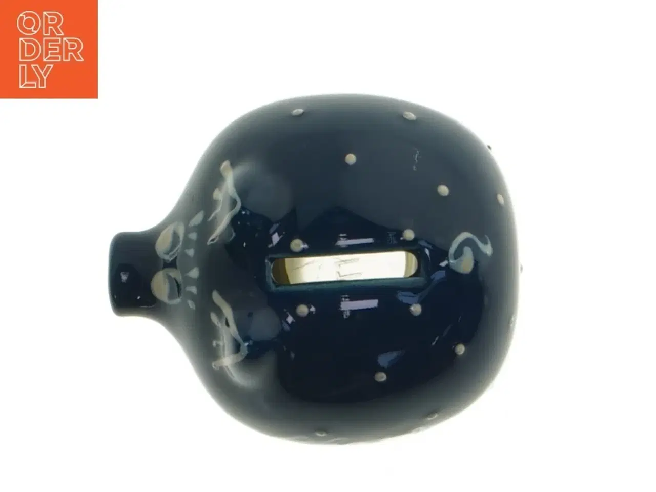 Billede 5 - Blå sparegris 'Clara' (str. 9,5 cm)