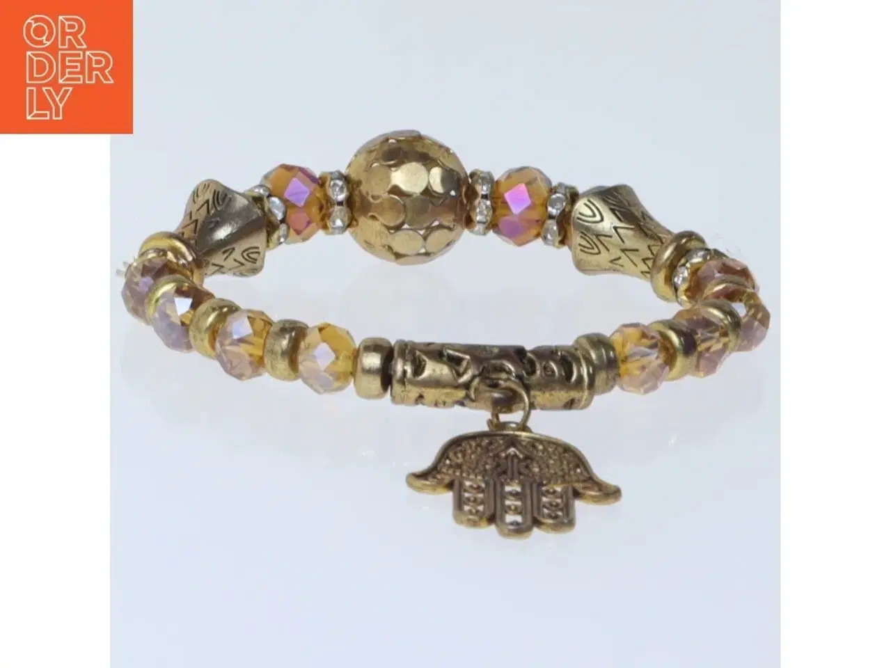 Billede 2 - Armbånd med dekorativ vedhæng (str. Ø 7 cm)