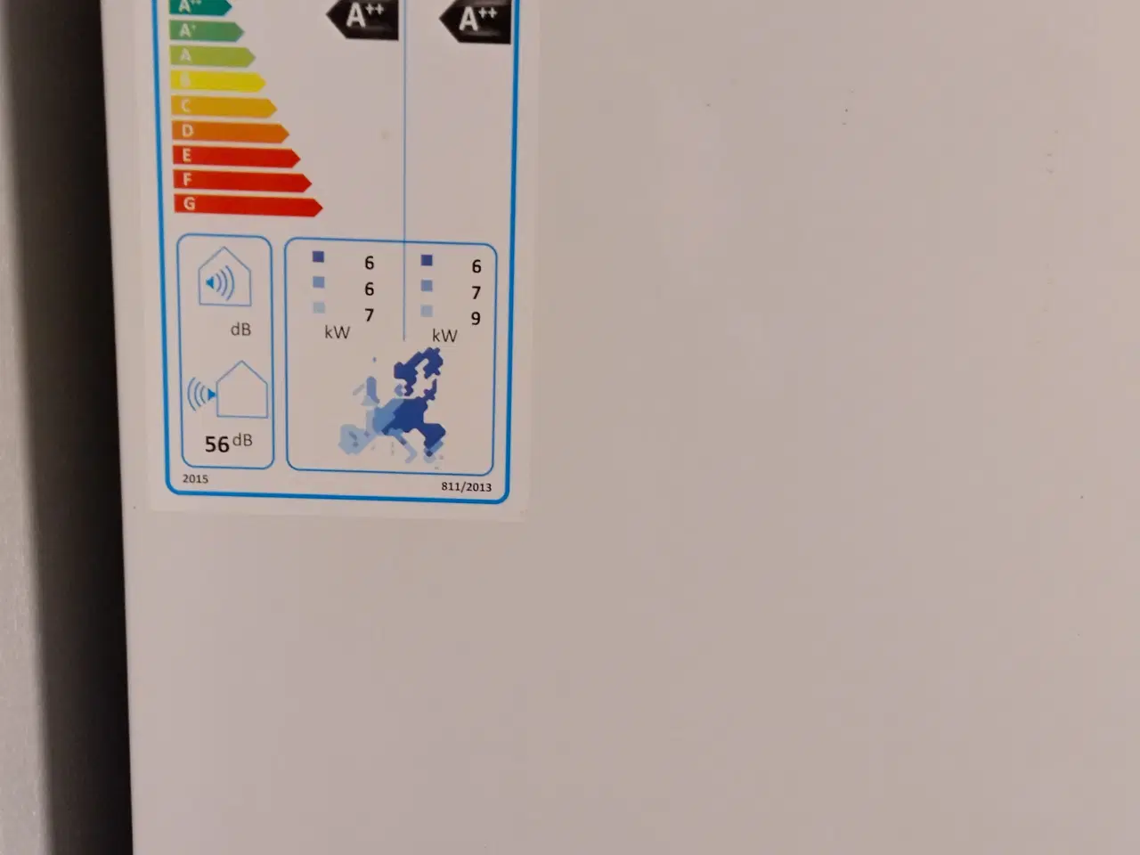 Billede 3 - Bosch compress 6000 9 aw luft til vand varmepumpe