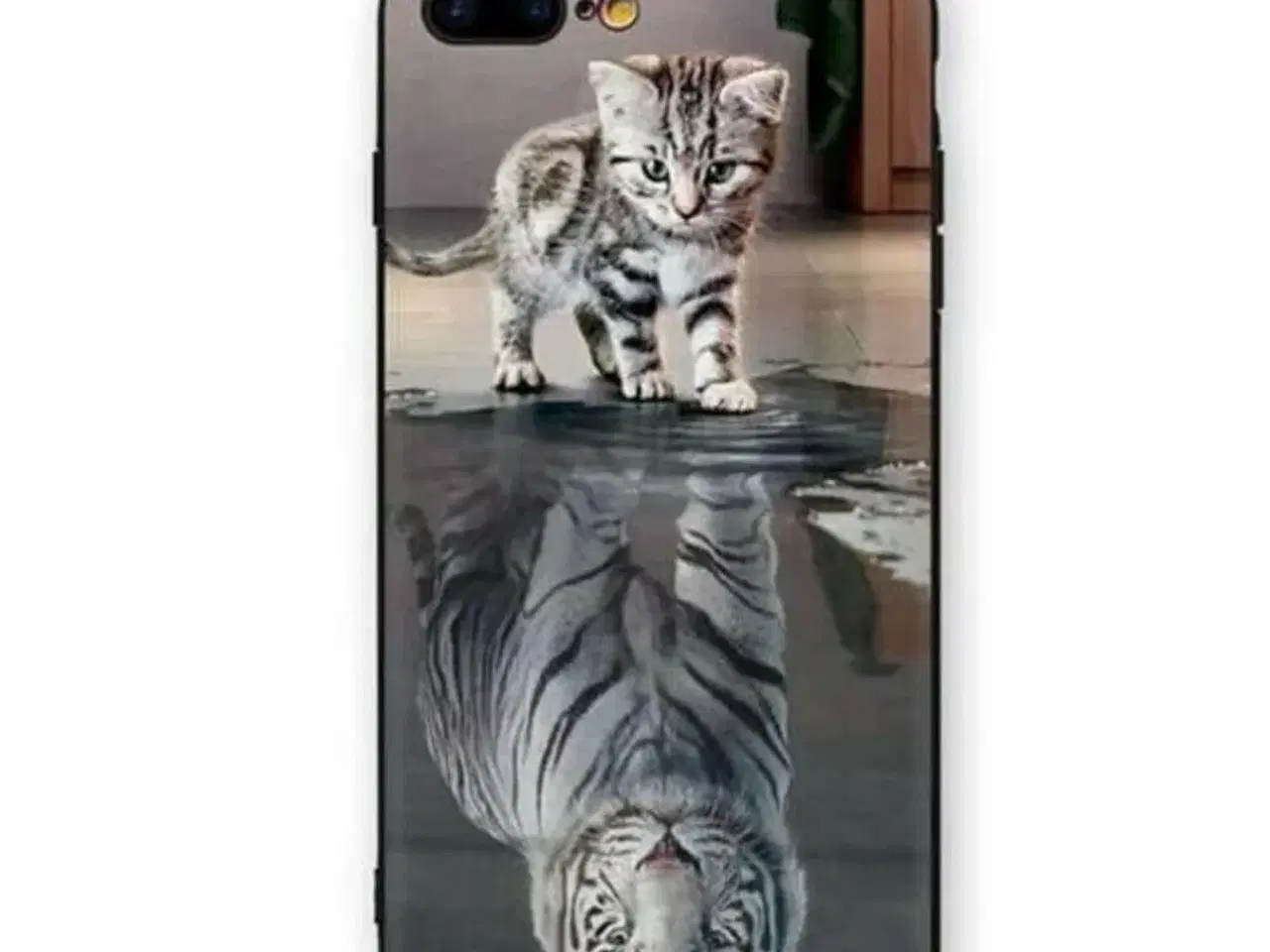 Billede 7 - Cover med kat tiger til iPhone SE 6 6s 7 8 7+ 8+ 