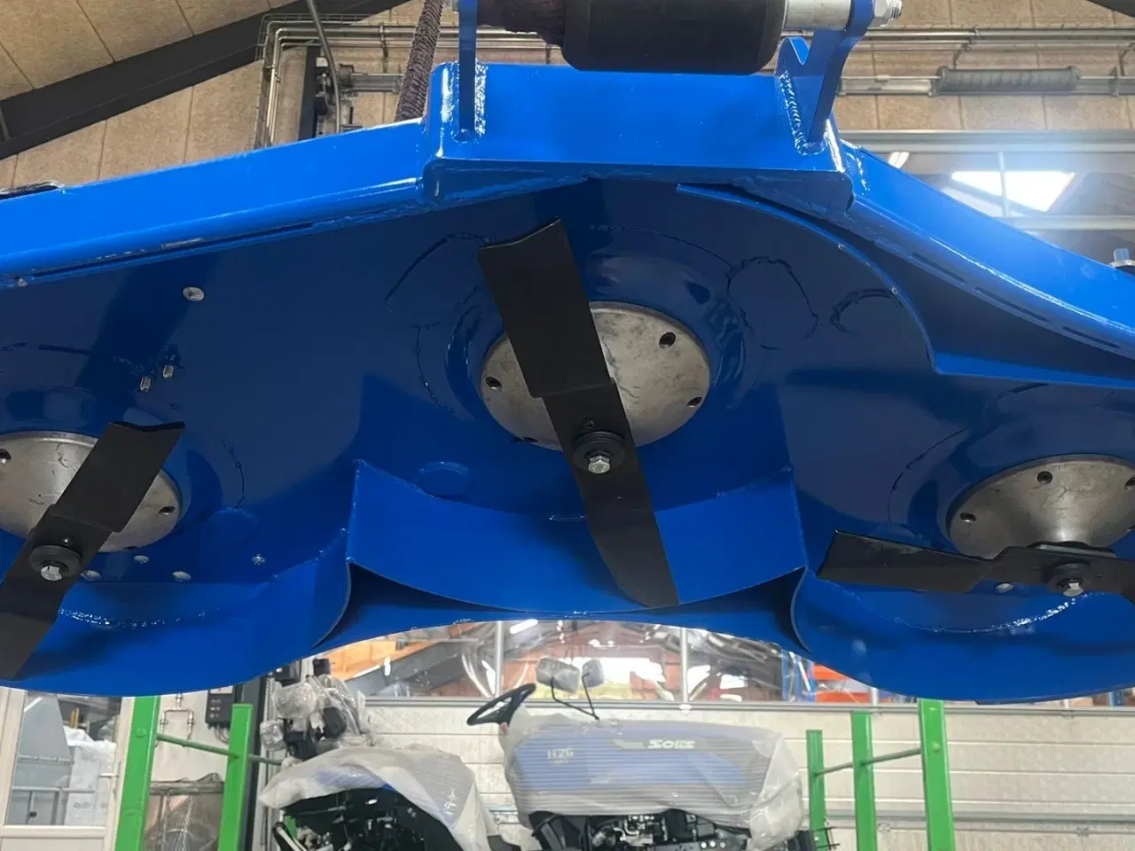 Billede 19 - Solis 26 HST Hydrostat Turf hjul og klipperbord