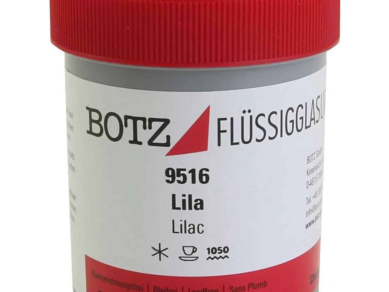 Billede 1 - Glasur til ler, lilla, 200 ml/ 1 ds.