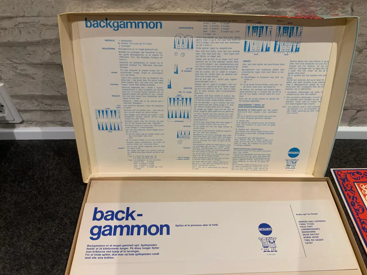 Billede 3 - Backgammon