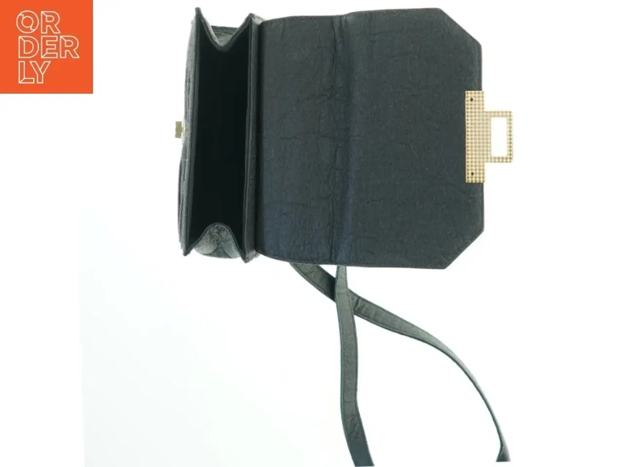 Billede 2 - Sort skuldertaske (str. 19x21 cm)