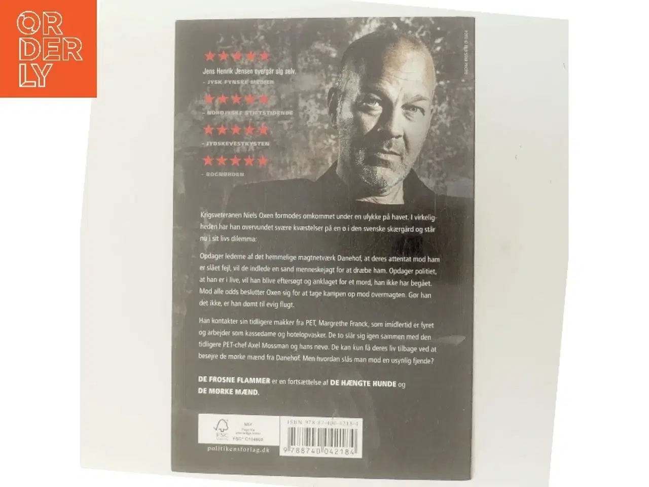 Billede 3 - De frosne flammer af Jens Henrik Jensen (f. 1963) (Bog)