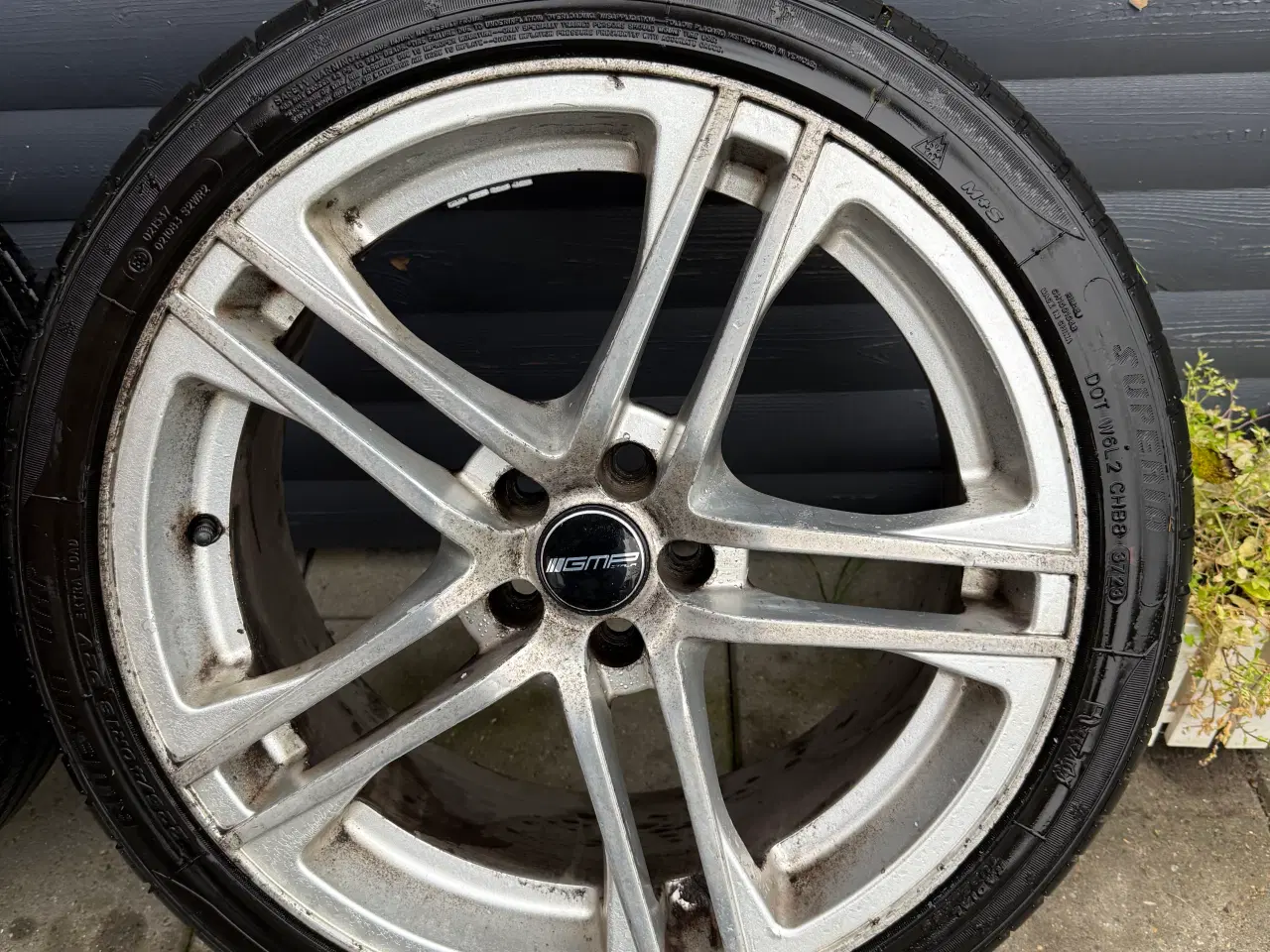 Billede 4 - 18" 5x100 GMP alufælge med vinterdæk