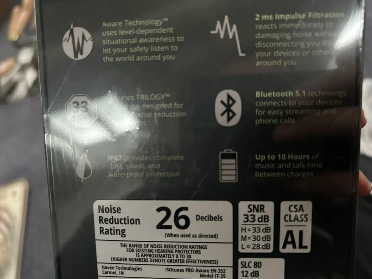 Billede 2 - PRO AWARE Noise cancelling headset