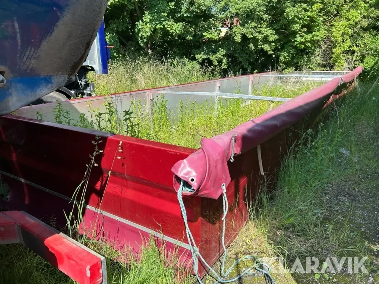 Billede 1 - Kornoverbygning til tiptrailer m. pressening