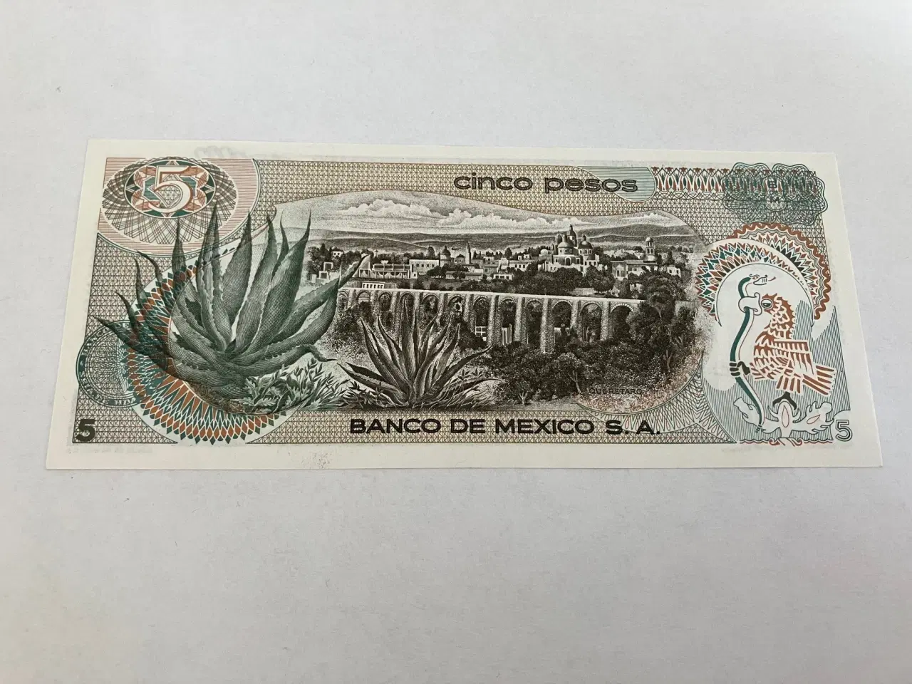 Billede 2 - 5 Pesos Mexico 1971