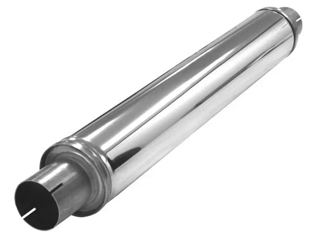 Billede 1 - Rustfri lyddæmper 2,5" tubex