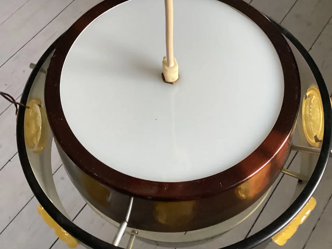 Billede 3 - Ældre lofts lampe - retro