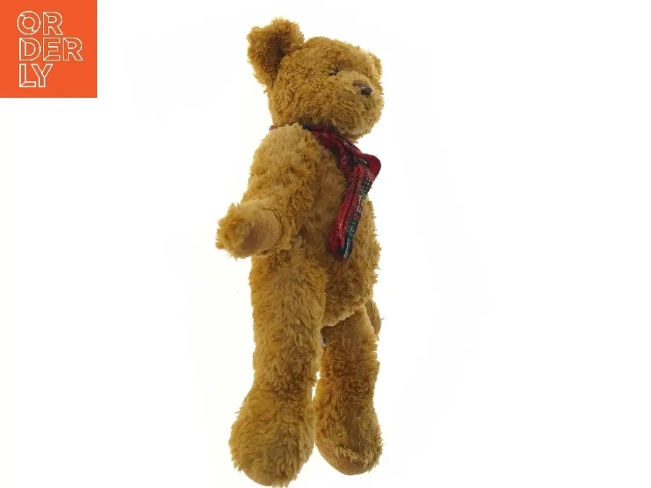 Billede 3 - Teddy bamse med halstørklæde fra Teddykompaniet (str. 37 cm)