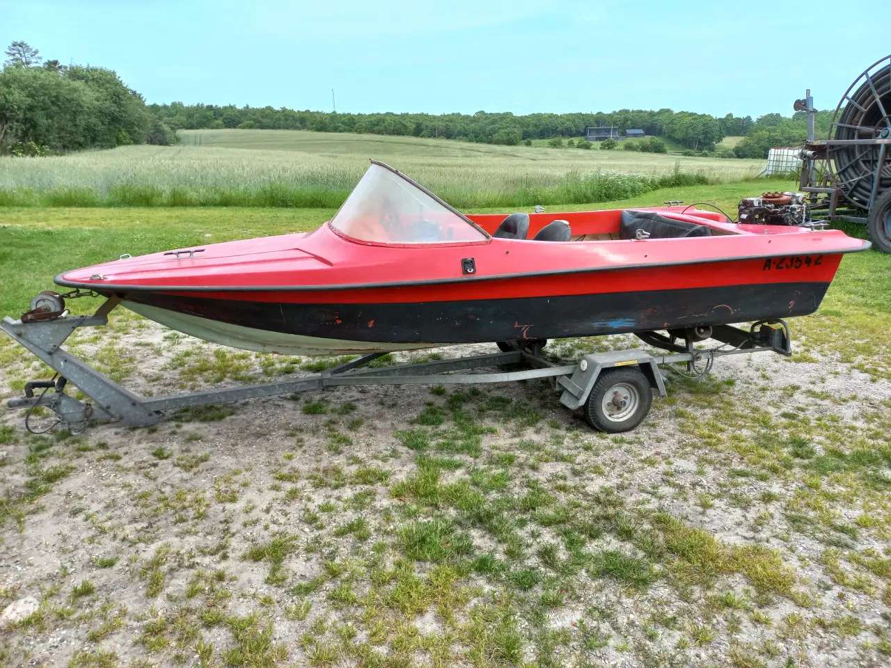 Billede 6 - Spedbåd 14" Sunwind på Brenderup trailer