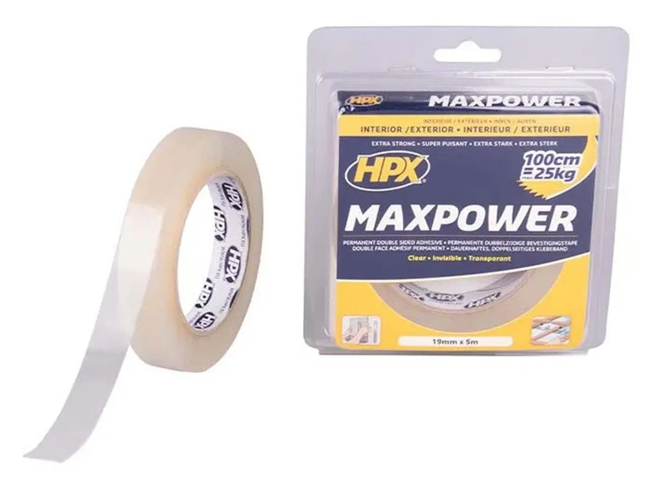 Billede 1 - HPX max power klar 19mm x 5m