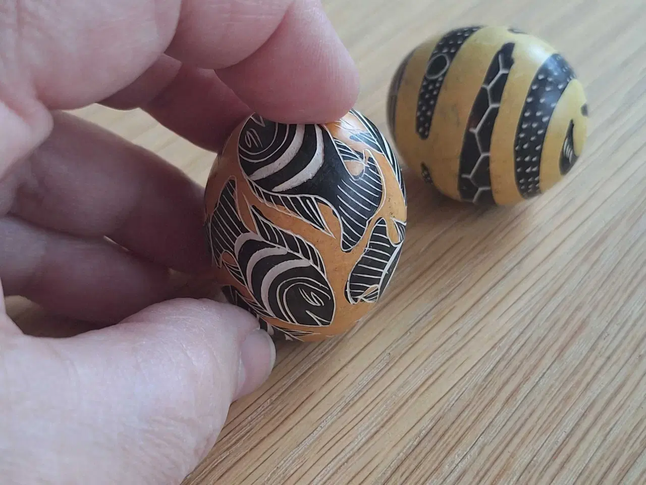 Billede 3 - To Afrikanske stenæg 